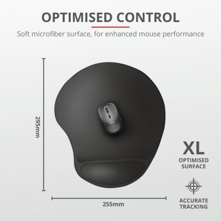 Trust Bigfoot XL Mouse Pad with gel pad [1]