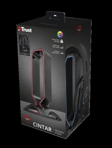 Trust GXT 265 Cintar RGB Headset Stand [9]