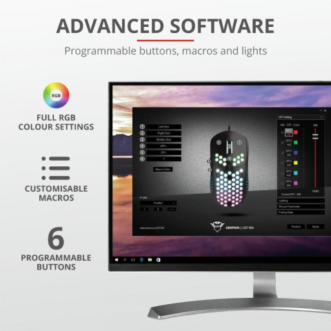 Trust GXT 960 Graphin Light Gaming Mouse [9]