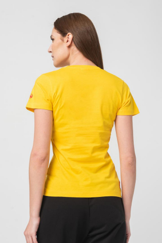 TSHIRT CASUAL F CAL PEGAS YELLOW-S [2]