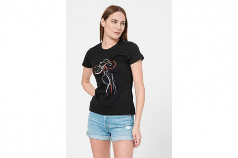 Produse - TSHIRT CASUAL F DOAMNA CU... BLACK-XL