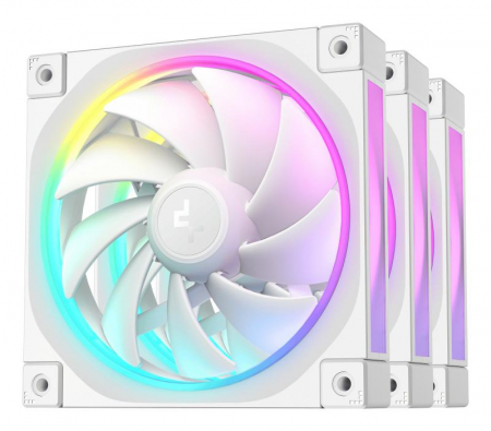 Ventilatoare DEEPCOOL FL12-3IN1 120mm WH [1]