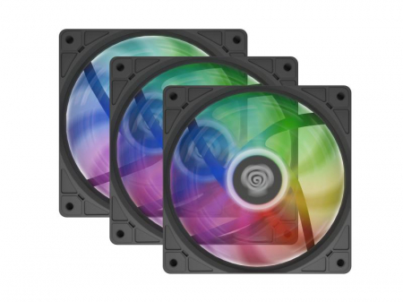 Ventilatoare GENESIS OXAL 120 ARGB BLACK [3]