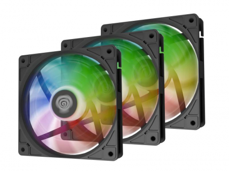 Ventilatoare GENESIS OXAL 120 ARGB BLACK [1]