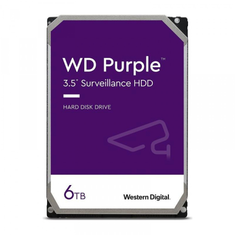 Hard Disk-uri SurveiIlance - WD HDD3.5 6TB SATA WD64PURZ