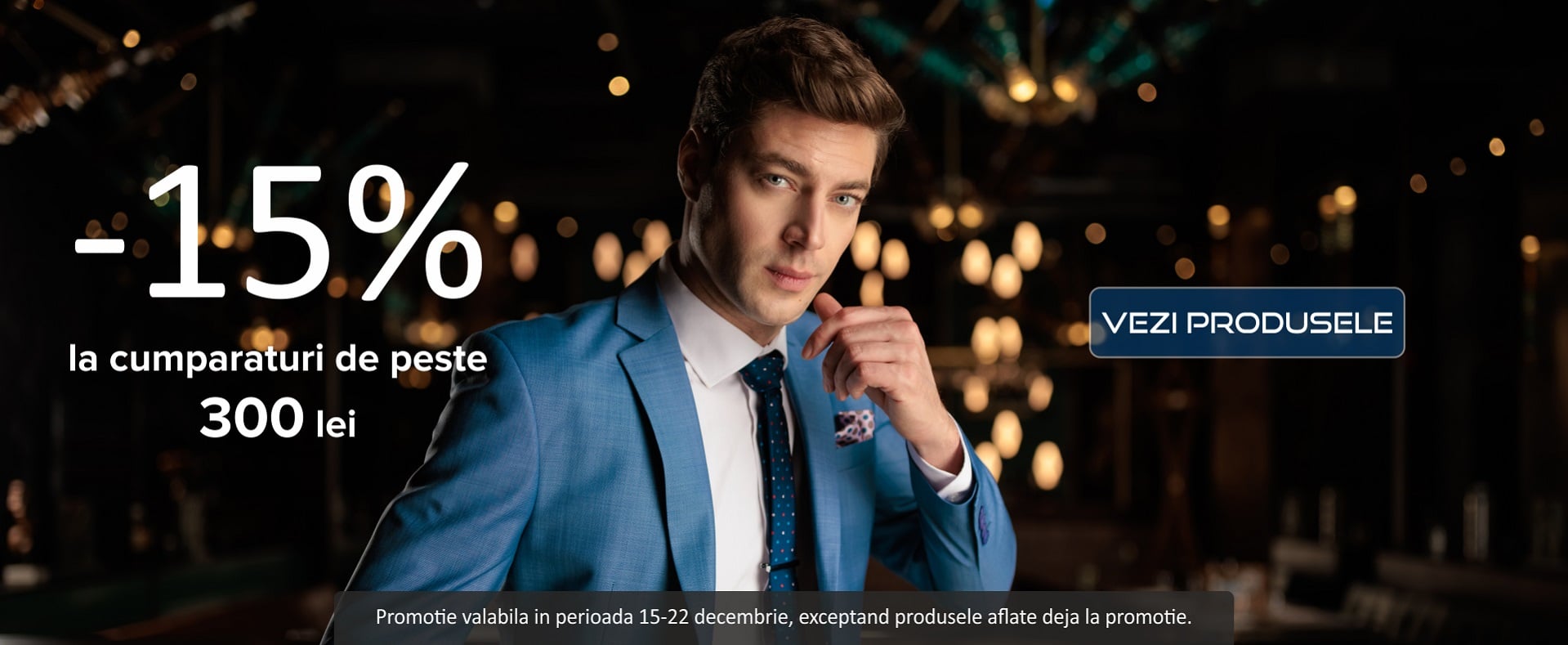 Săptămâna Reducerilor de Iarnă: -15% la comenzi de minim 300 lei