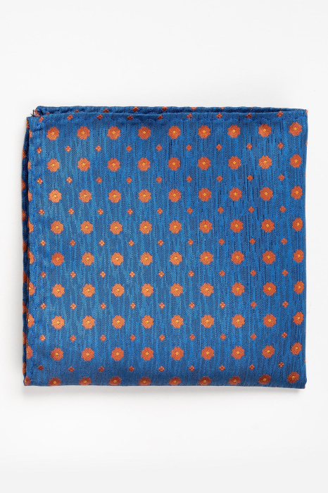 Batista albastra cu flori maro [2]