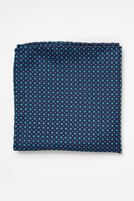 Batista neagra cu flori turcoaz [2]