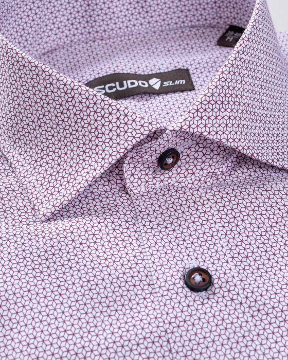 Camasa alba cu imprimeuri geometrice [2]