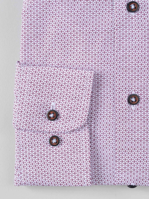 Camasa alba cu imprimeuri geometrice [3]