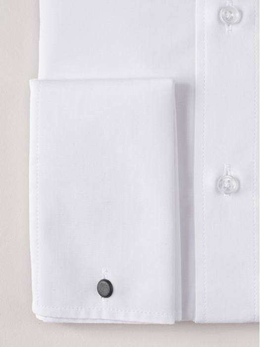 Camasa alba cu mansete pentru butoni regular fit 45/46 - 2XL [3]