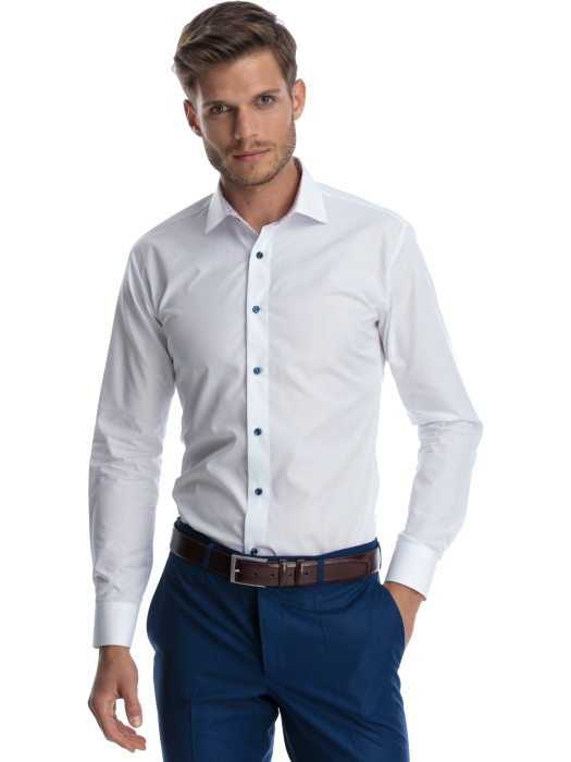 Camasa alba office slim fit [3]