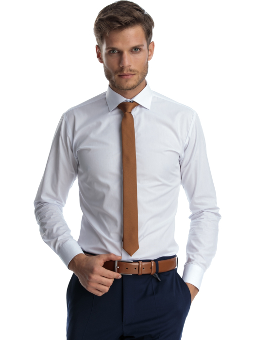 Camasa alba slim fit TALL [4]
