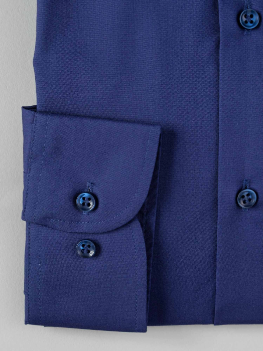 Camasa barbati bleumarin slim fit [5]