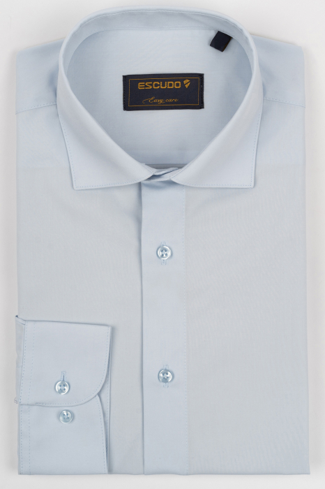 Camasa Easy Care Bleu Slim Fit 2XL [1]
