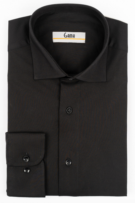 Camasa Easy Care neagra Regular Fit [1]