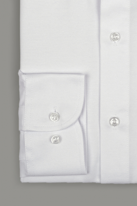 Camasa barbati regular alba Oxford 2XL [2]