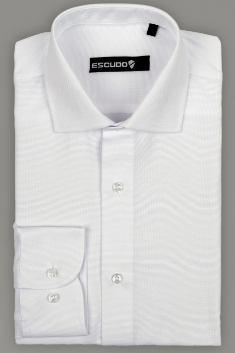 Camasa barbati regular alba Oxford 2XL [1]