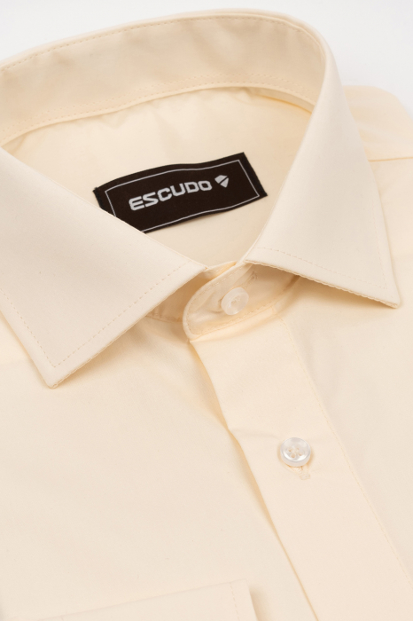 Camasa barbati regular fit  2XL-4XL bej [3]