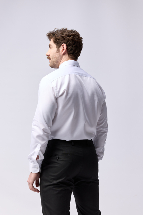 Camasa barbati regular fit alba - NON-IRON [4]