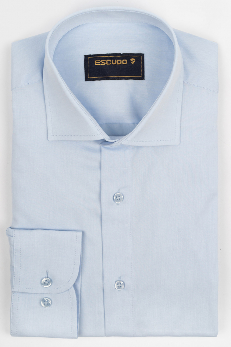 Camasa barbati regular fit bleu CONFORT [1]