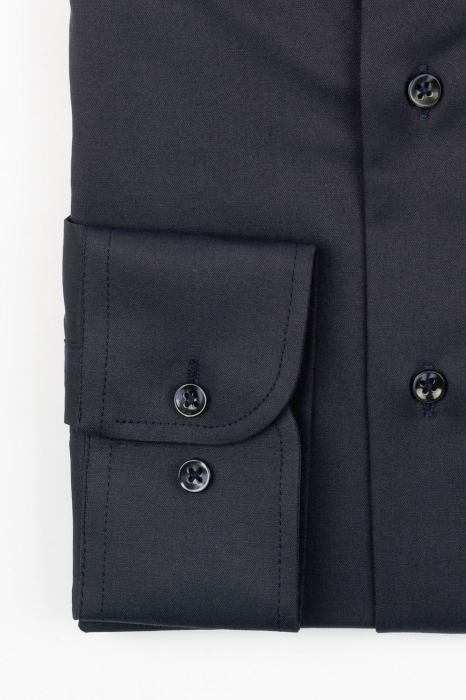 Camasa barbati regular fit navy cu lycra [2]