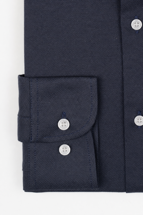 Camasa barbati regular  fit navy Oxford [6]