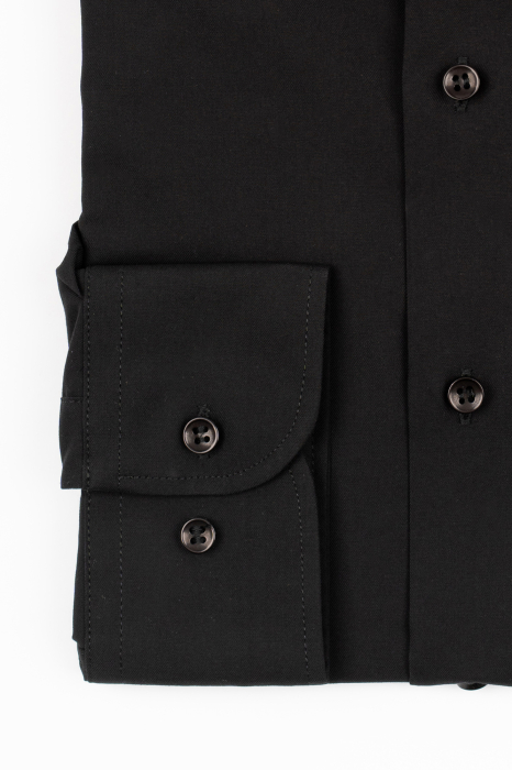 Camasa barbati regular fit neagra cu BAMBUS [3]