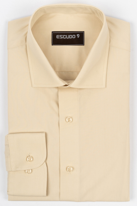 Camasa barbati regular fit bej [1]