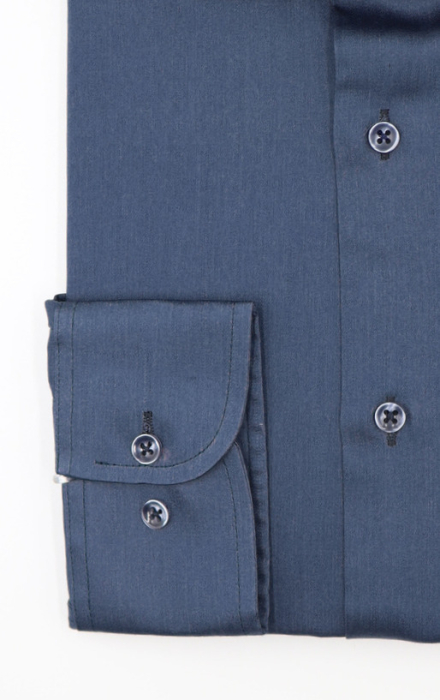 Camasa barbati regular fit bleumarin PREMIUM [4]
