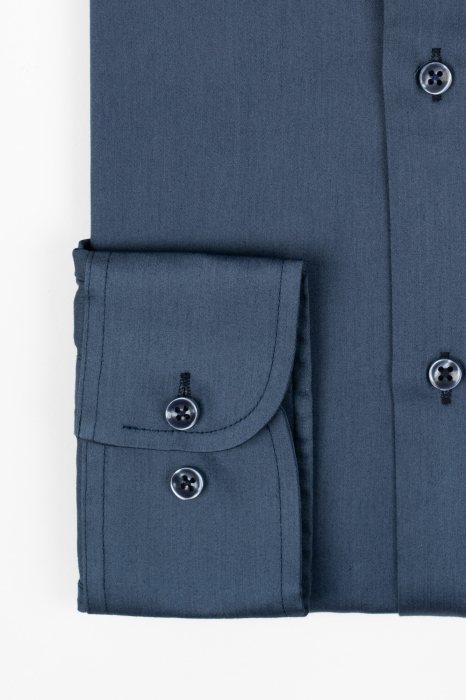 Camasa barbati slim fit bleumarin PREMIUM - 2XL [3]