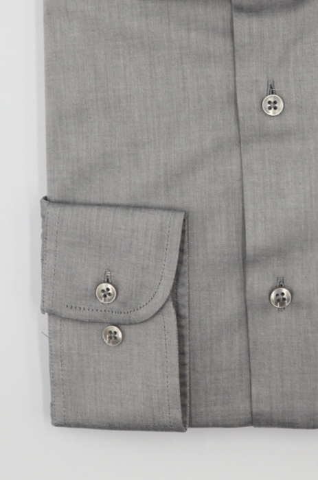Camasa barbati slim fit gri PLATINUM - EASY CARE [2]