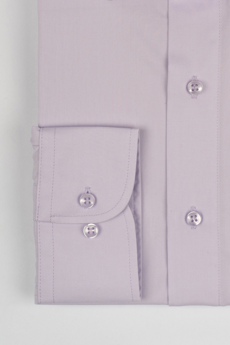 Camasa barbati slim fit lila cu lycra [2]