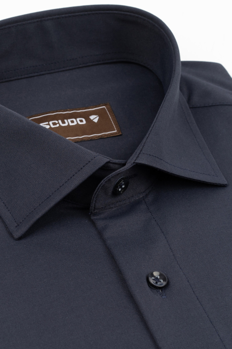 Camasa barbati slim fit navy [3]
