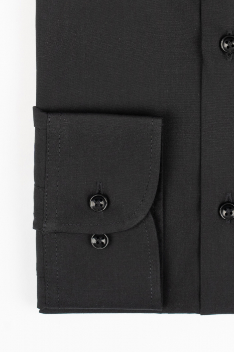 Camasa barbati slim fit neagra [4]