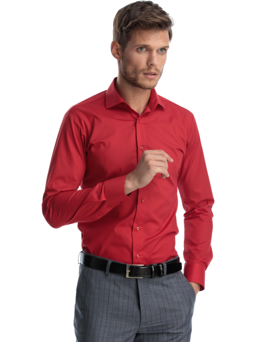 Camasa barbati slim fit rosie [2]