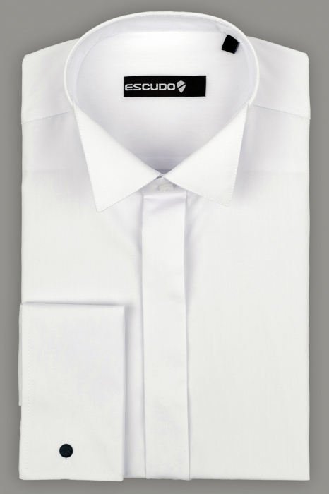 Camasa ceremonie slim fit bumbac [3]