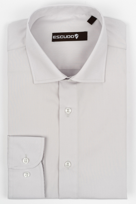 Camasa clasica barbati  gri slim fit [3]