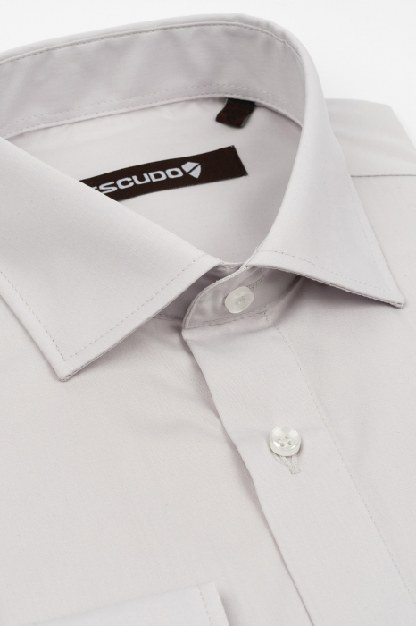 Camasa clasica barbati  gri slim fit [5]