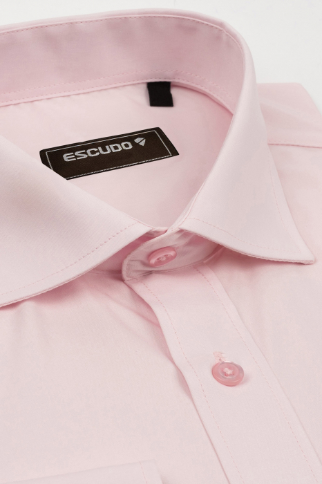Camasa clasica barbati roz slim fit  - 2XL [2]
