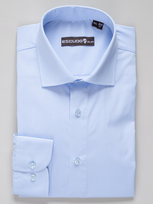 Camasa barbati slim fit bleu CONFORT [3]