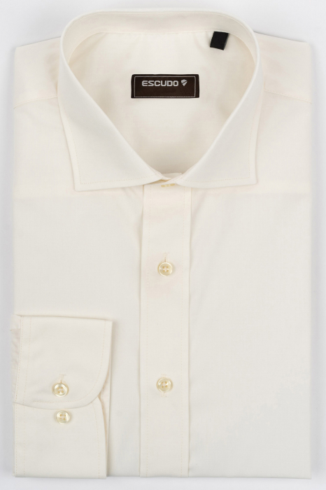 Camasa crem regular maneca scurta 2XL-4XL [3]