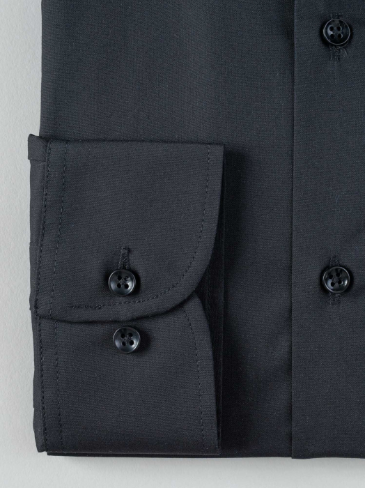 Camasa neagra slim fit 2XL TALL [2]