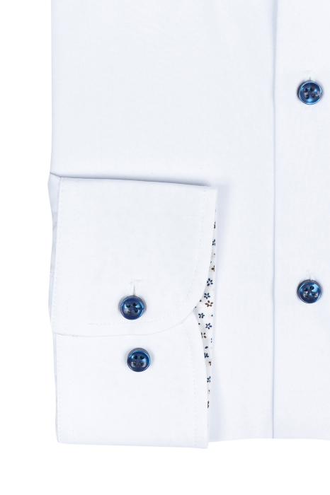 Camasa office regular cu insertii florale [2]