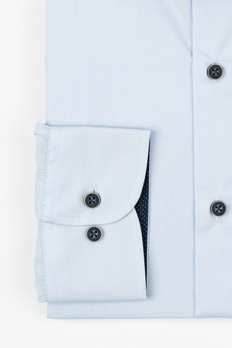 Camasa office slim fit bleu [2]