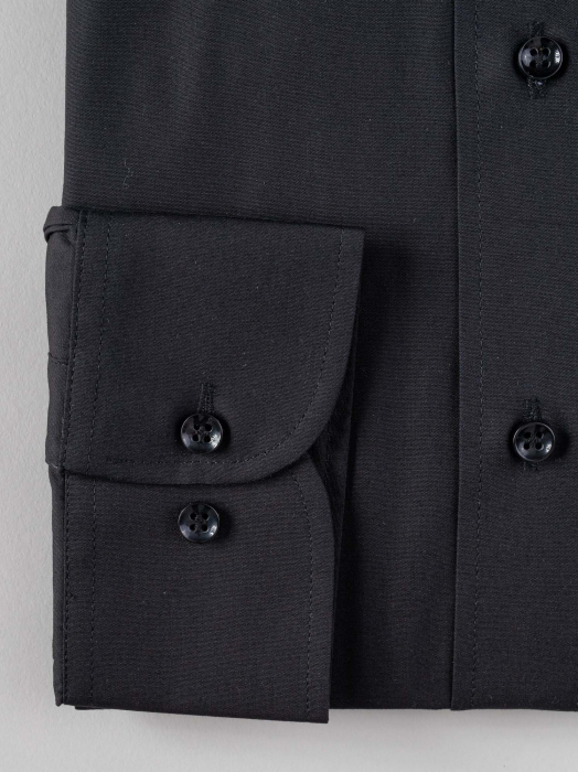 Camasa barbati regular fit 2XL-4XL neagra [2]