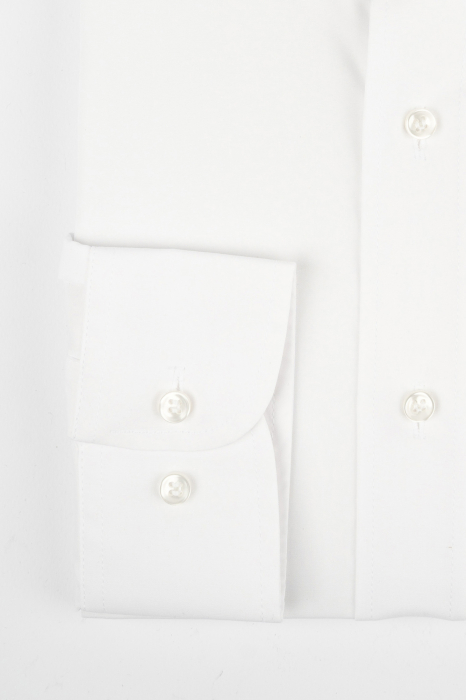 Camasa regular alba 100% bumbac 2XL [2]