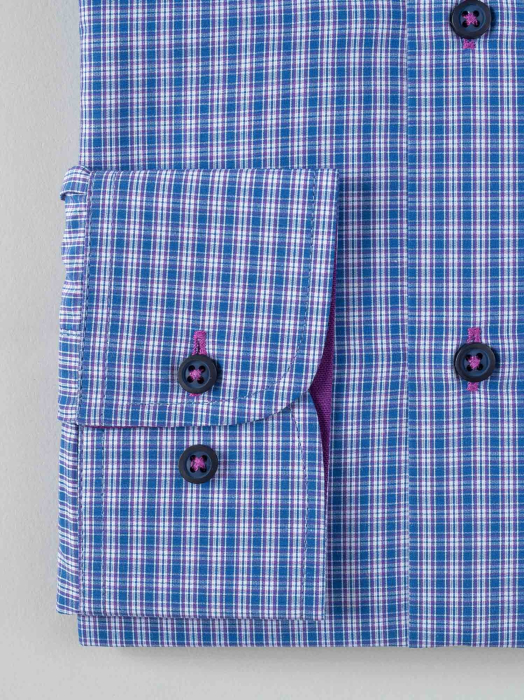 Camasa regular cu carouri medii [3]