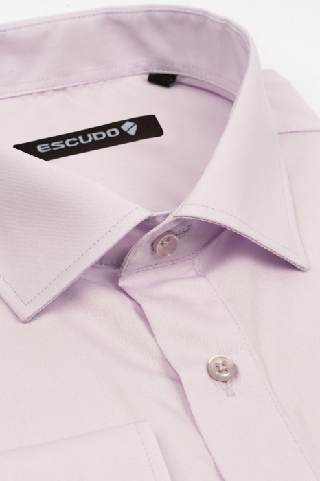Camasa clasica slim fit lila [3]