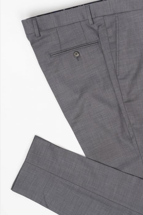 Costum barbati slim fit gri-inchis [7]